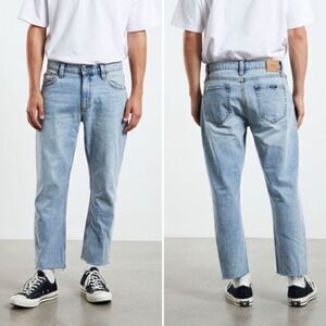 Rolla's Men's Relaxo Chop Straight Leg Jeans, Size 33